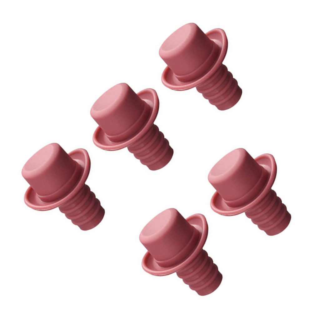 5Pcs Premium Silicone Bottle S - огляд і ціна Wine Beer Hat
