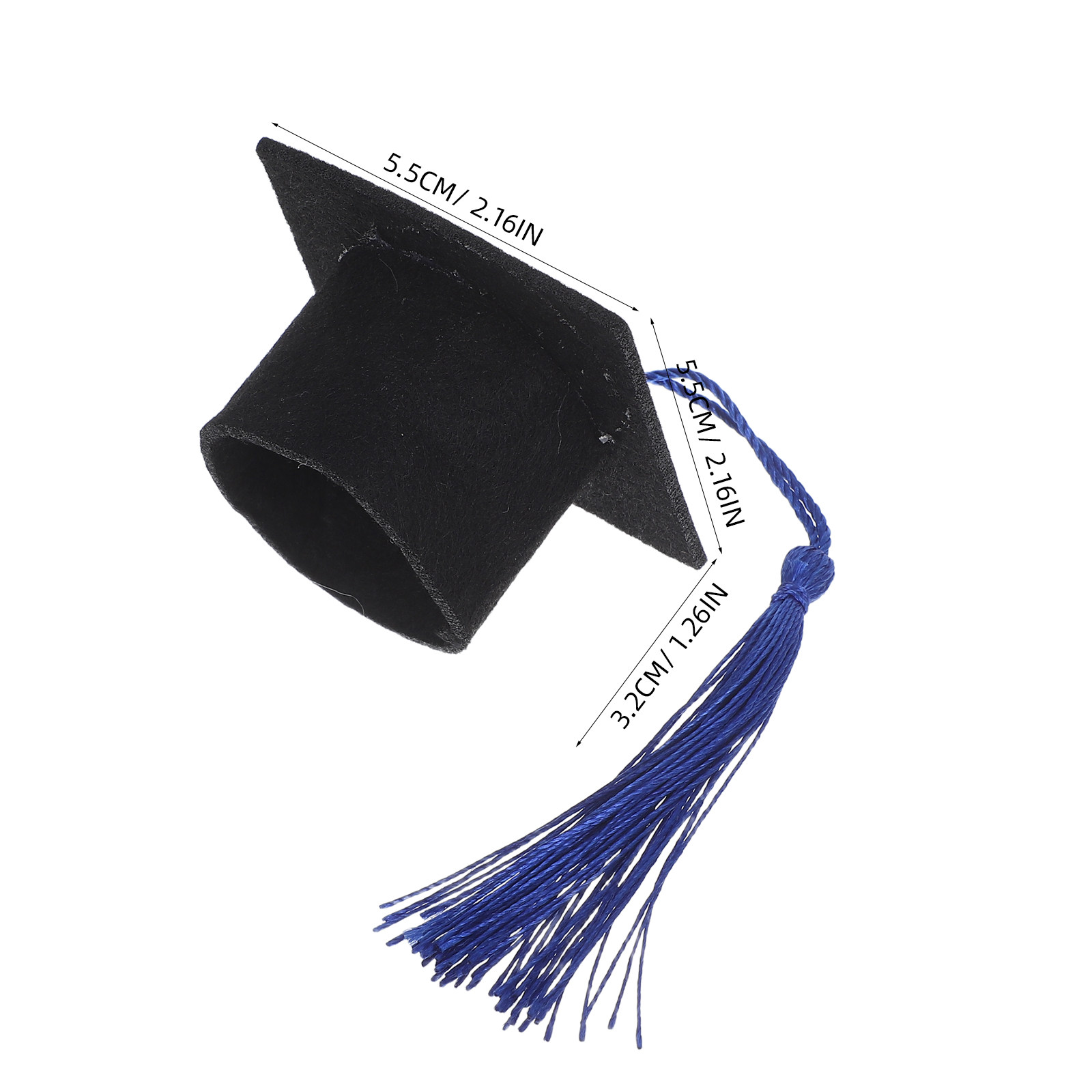 6Pcs Mini Doctoral Hat Wine Bo - огляд і ціна Wine Beer Hat