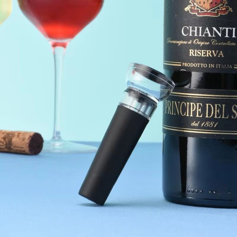 Leak-Free Wine Bottle Sealer V - огляд і ціна Wine Aerator Pour