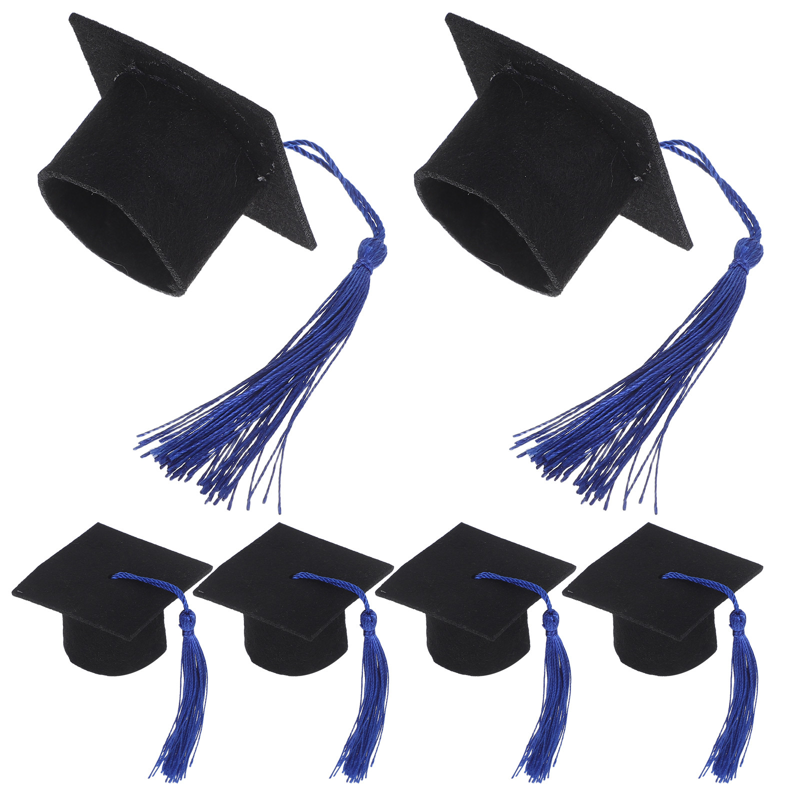 6Pcs Mini Doctoral Hat Wine Bo - огляд і ціна Wine Beer Hat