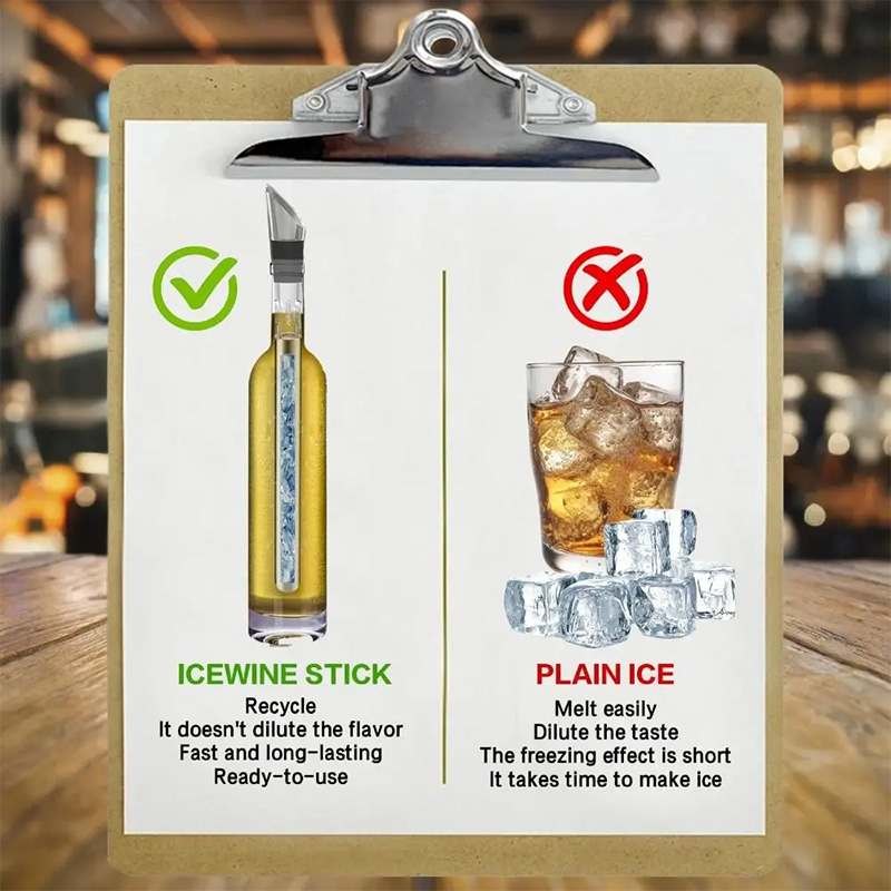 Stainless Steel Wine Chiller S - огляд і ціна Wine Aerator Pour