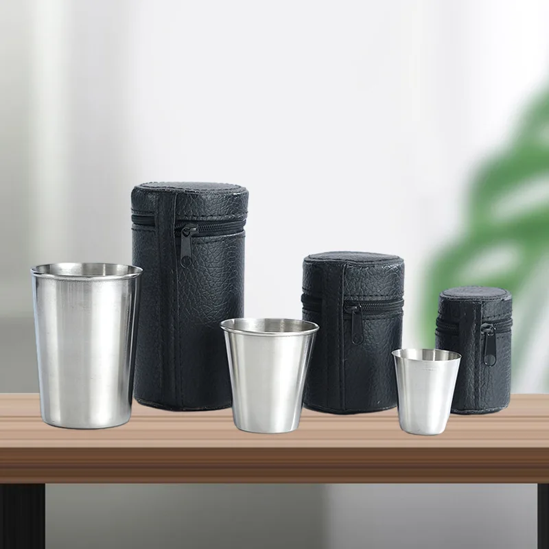 4Pcs Outdoor Practical Travel  - огляд і ціна Whisky Beer And Wine